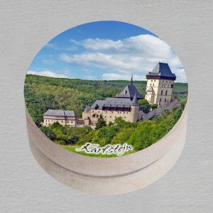 Karlštejn - jo-jo jednostranný tisk