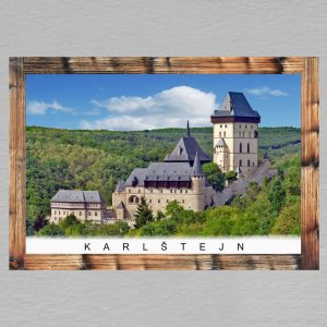 Karlštejn - magnet C6 trojitý