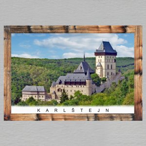 Karlštejn - magnet C6 dvojitý