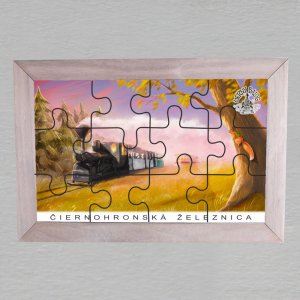 Čiernohronská železnica - puzzle malé