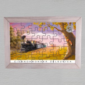 Čiernohronská železnica - puzzle velké