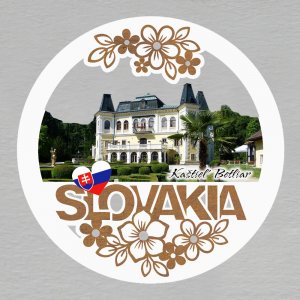 Kaštiel' Betliar - magnet kulatý Slovakia