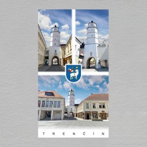 Trenčín - magnet DL koláž