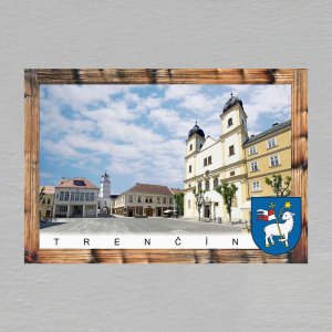 Trenčín - magnet C6 dvojitý