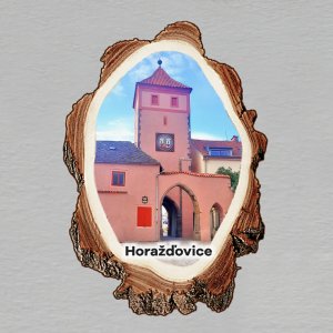 Horažďovice - magnet mini kůra