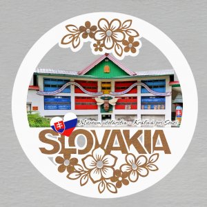 Muzeum včelárstva - magnet kulatý Slovakia