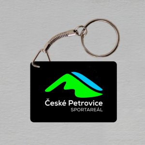 České Petrovice - Sportareál - klíčenka obdélník