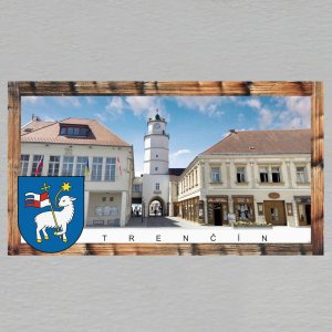 Trenčín - magnet dvojitý DL