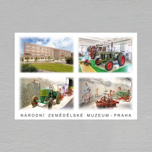 Národní zemědělské muzeum - magnet C6 koláž