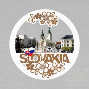 Žilina - magnet kulatý Slovakia