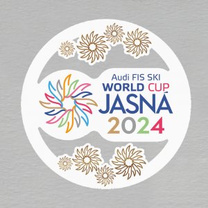 Jasná world cup 2024 - magnet kulatý prořez