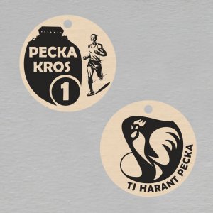 Pecka kros - 1. místo - medaile