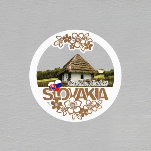 Svidník - magnet kulatý Slovakia