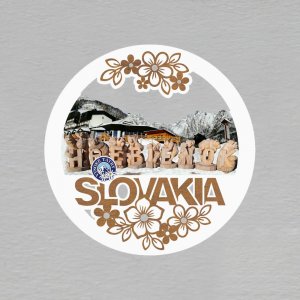 Hrebienok - magnet kulatý Slovakia