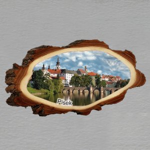 Písek - Panorama 2 - magnet kůra