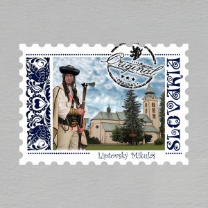 Liptovský Mikuláš - magnet známka Slovakia