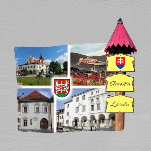 Levoča - magnet rozcestník Slovakia