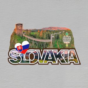 Chodník korunami stromov - magnet ořez masiv Slovakia