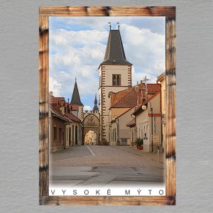 Vysoké Mýto 3 - magnet C6 rám