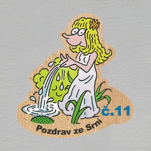 č. 11 Pozdrav ze Srní - magnet