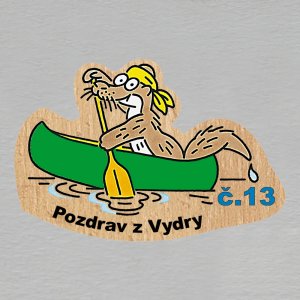 č. 13 Pozdrav z Vydry - magnet