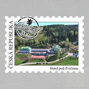 Hotel pod Zvičinou - magnet známka