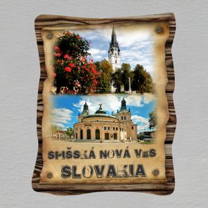 Spišská Nová Ves - magnet papír