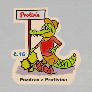 č. 16 Pozdrav z Protivína - magnet