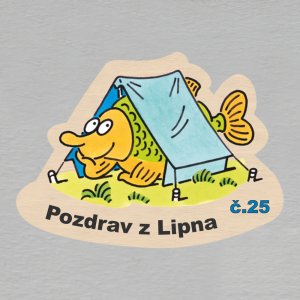 25. Pozdrav z Lipna - magnet