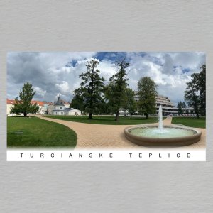 Turčianske Teplice - magnet DL