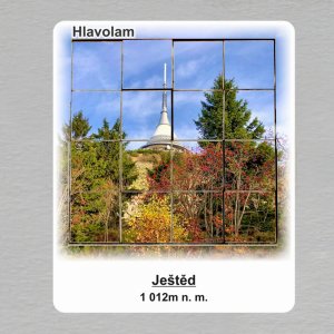 Ještěd - hlavolam