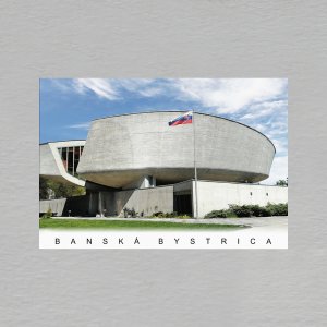 Banská Bystrica - magnet dvojitý C6