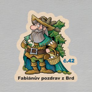 č. 42 Fabiánův pozdrav z Brd - magnet