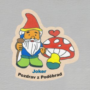 Joker - Pozdrav z Poděbrad - magnet