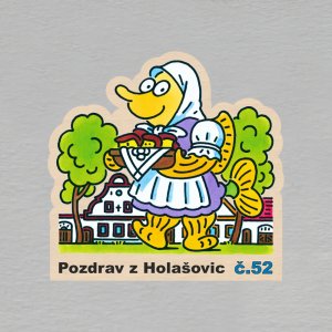 č. 52 Pozdrav z Holašovic - magnet