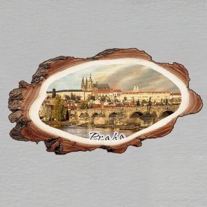 Praha - Hradčany - magnet kůra