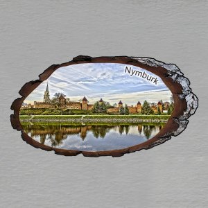 Nymburk - magnet kůra ovál