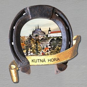 Kutná Hora 3 - magnet podkova