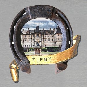 Žleby - magnet podkova