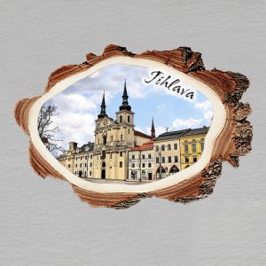 Jihlava - magnet kůra malá