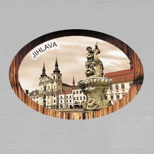 Jihlava 2 - magnet ovál