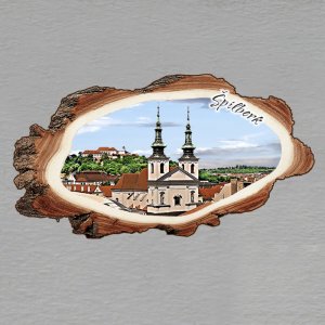 Špilberk - hrad - magnet kůra