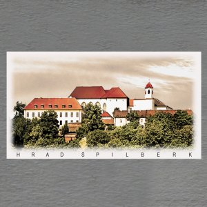 Špilberk - hrad - magnet DL