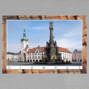 Olomouc - magnet C6 rám