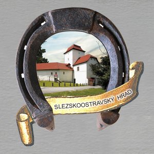 Slezskoostravský hrad - magnet podkova