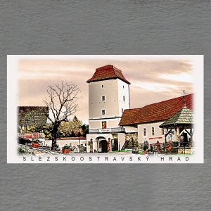 Slezskoostravský hrad - magnet DL