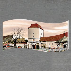 Slezskoostravský hrad - magnet vlnka