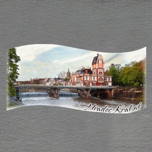 Hradec Králové - magnet vlnka