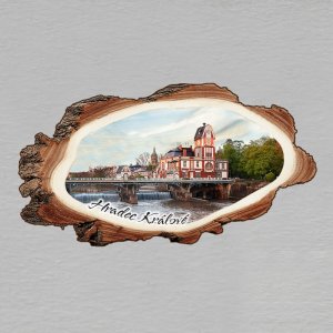 Hradec Králové - magnet kůra