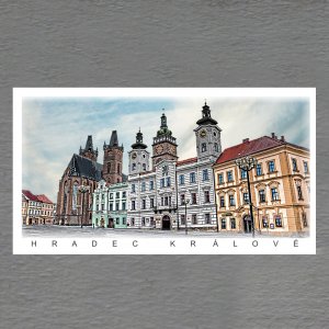 Hradec Králové - Náměstí - magnet DL